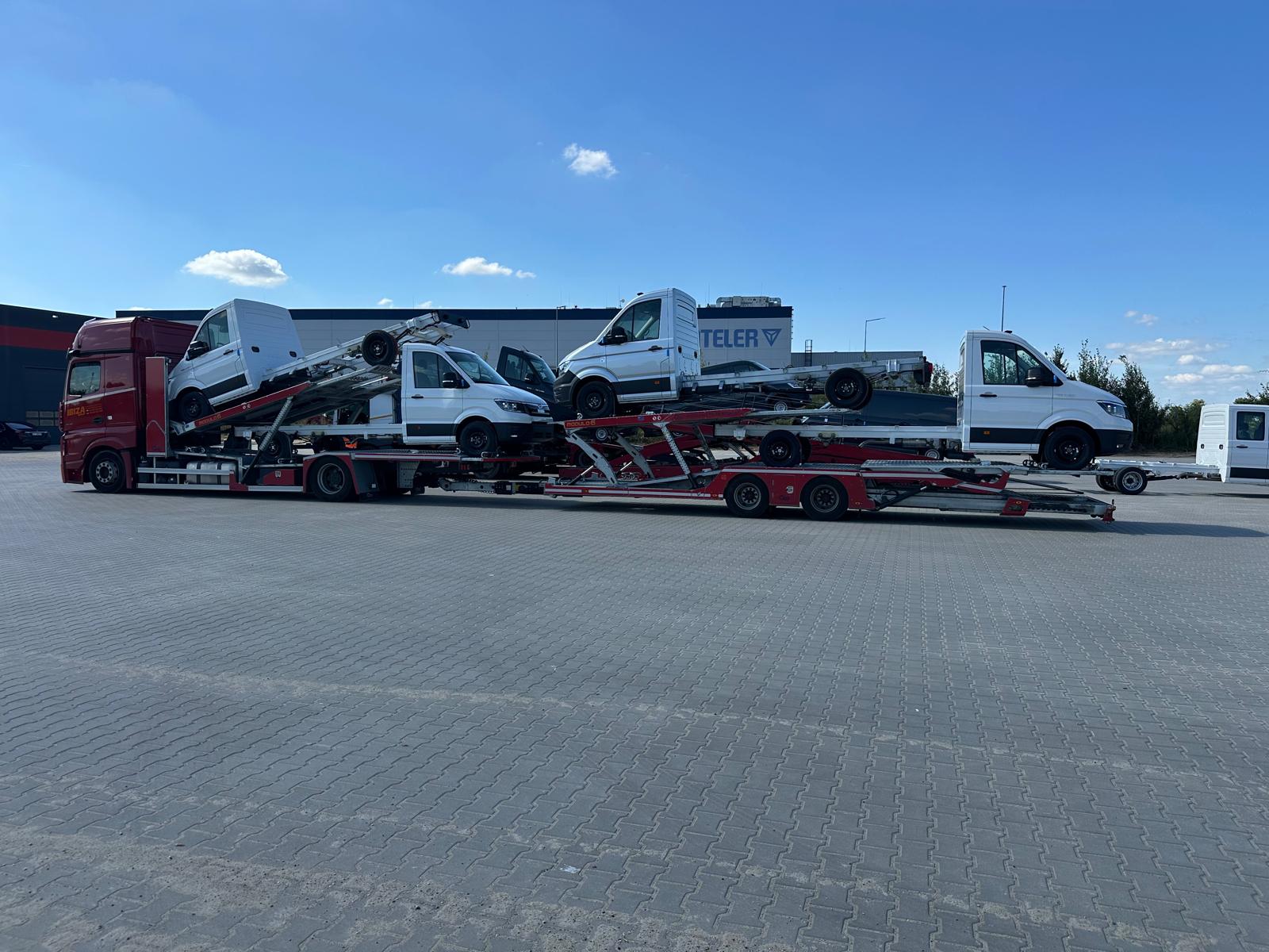 Autotransporter IBIZA GROUP podczas realizacji przewozu — zdjęcie 5
