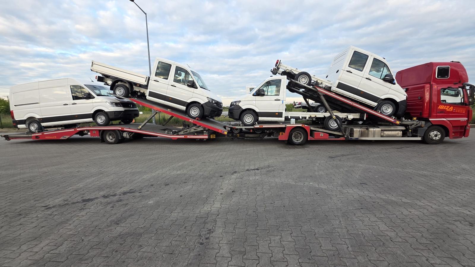 Autotransporter IBIZA GROUP podczas realizacji przewozu — zdjęcie 6