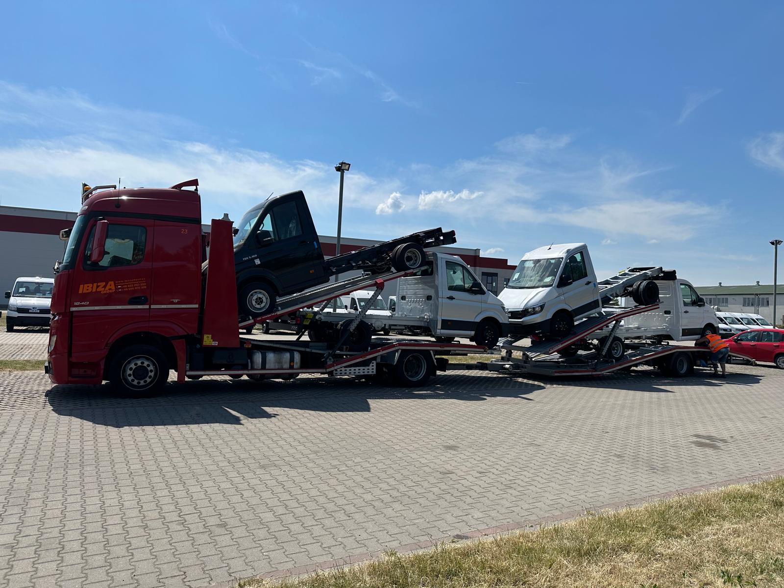 Autotransporter IBIZA GROUP podczas realizacji przewozu — zdjęcie 8