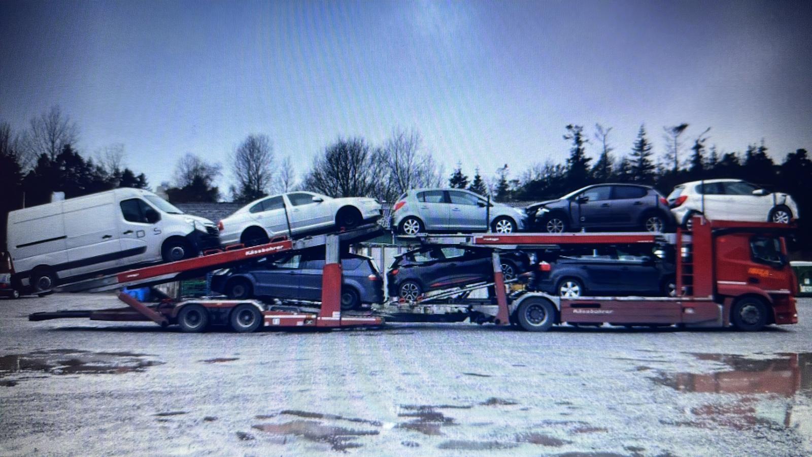 Autotransporter IBIZA GROUP podczas realizacji przewozu — zdjęcie 10