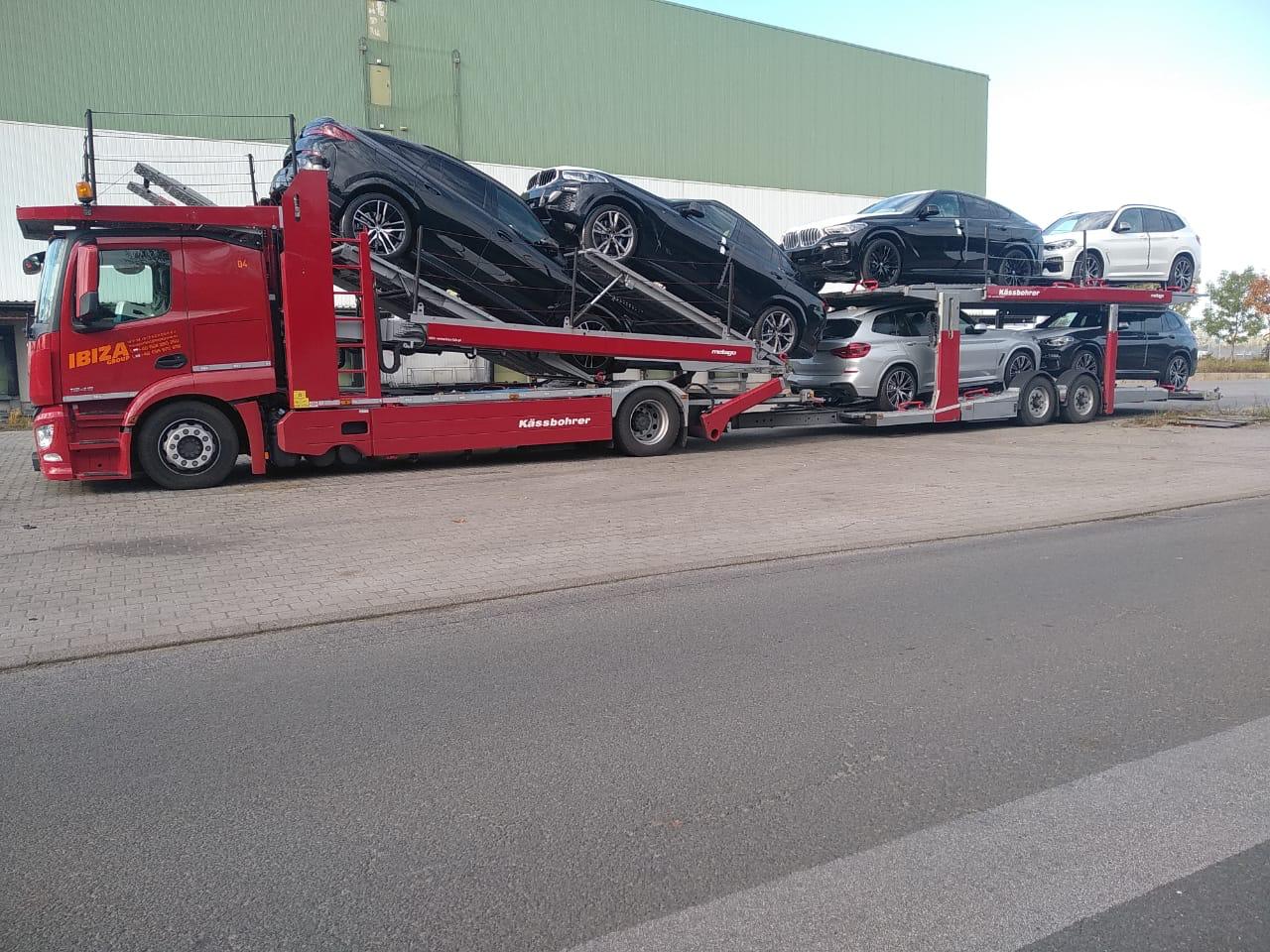 Autotransporter IBIZA GROUP podczas realizacji przewozu — zdjęcie 11