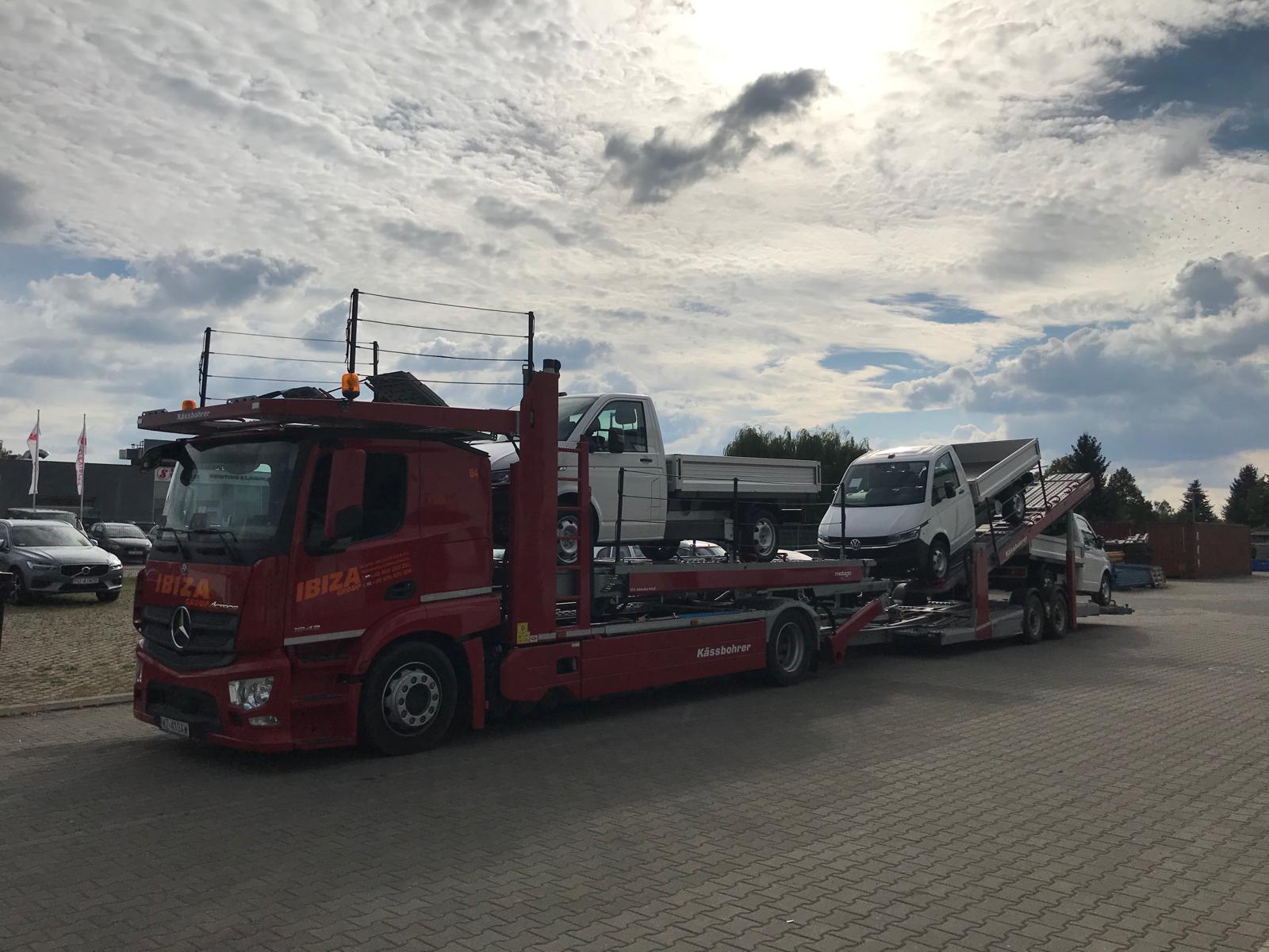Autotransporter IBIZA GROUP podczas realizacji przewozu — zdjęcie 12