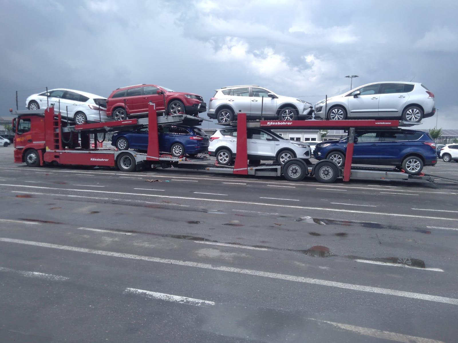 Autotransporter IBIZA GROUP podczas realizacji przewozu — zdjęcie 14